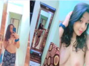 Hot Desi Girl Record Selfie