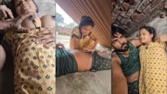 Desi Wife boobs Sucking and Blowjob