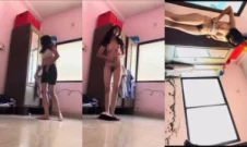Cute Desi girl makeing Video For Lover