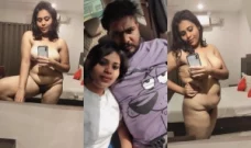Horny Desi Girl Record Nude Video