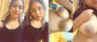 Sexy Desi Girl Shows Boobs