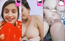 Sexy Desi Bhabhi Shows Boobs and Pussy on vc
