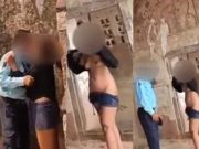 Viral Jaisalmer Girl New VIDEO Making Fort Guard Lucky Clear Hindi Audio